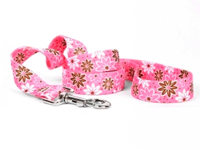 Daisy Chain Pink Leash